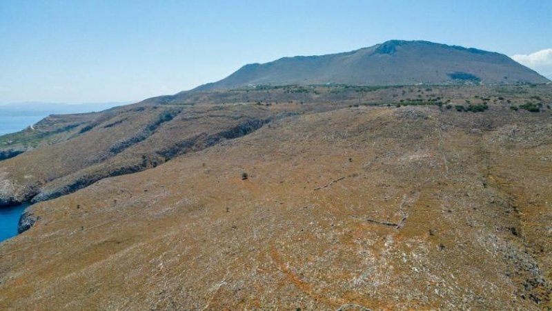 Kokkino Chorio Kreta, Kokkino Chorio: Riesiges Grundstück mit einzigartiger Aussicht zu verkaufen Grundstück kaufen